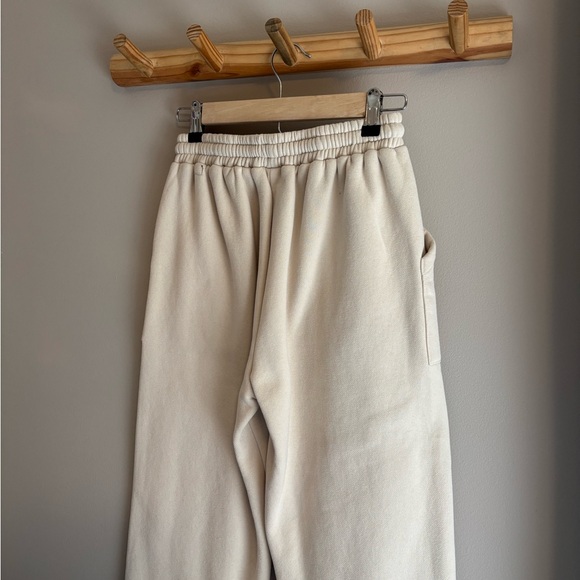 Women’s Beige White Fox Sweatpants - Picture 4 of 5